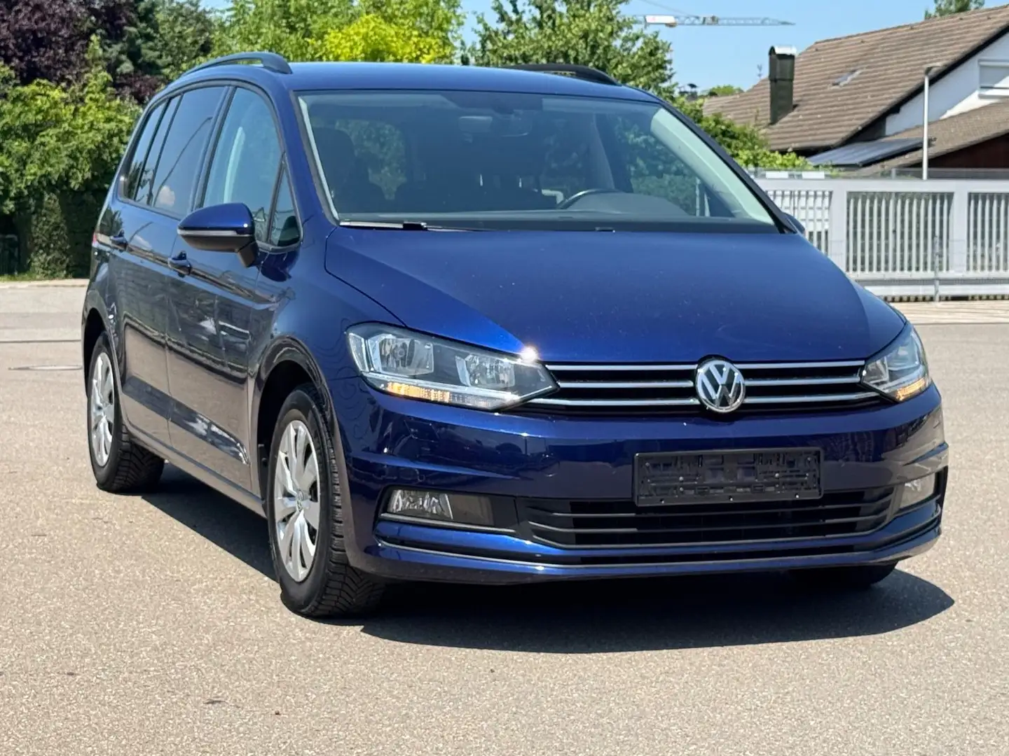 Volkswagen Touran Comfortline *7Sitzer*Klimaaut*EU6*PDC Blau - 1