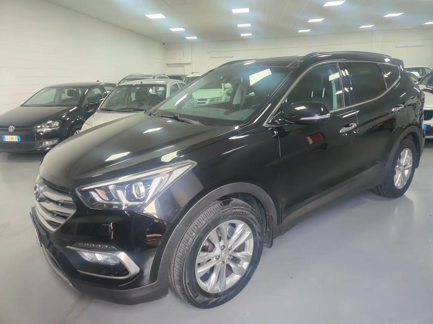 Hyundai SANTA FE Santa Fe III 2016 2.2 crdi Xpossible 4wd auto Nero - 2