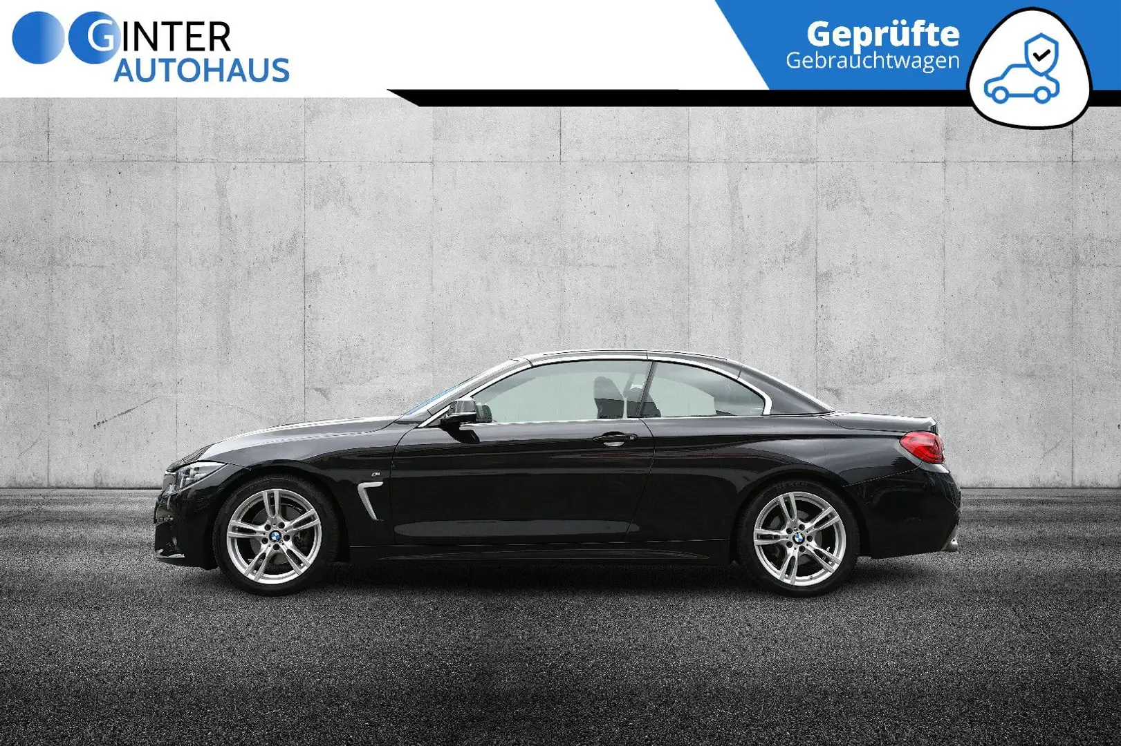 BMW 420 d Cabrio M Sportpacket*aus 2.Hand* Schwarz - 2