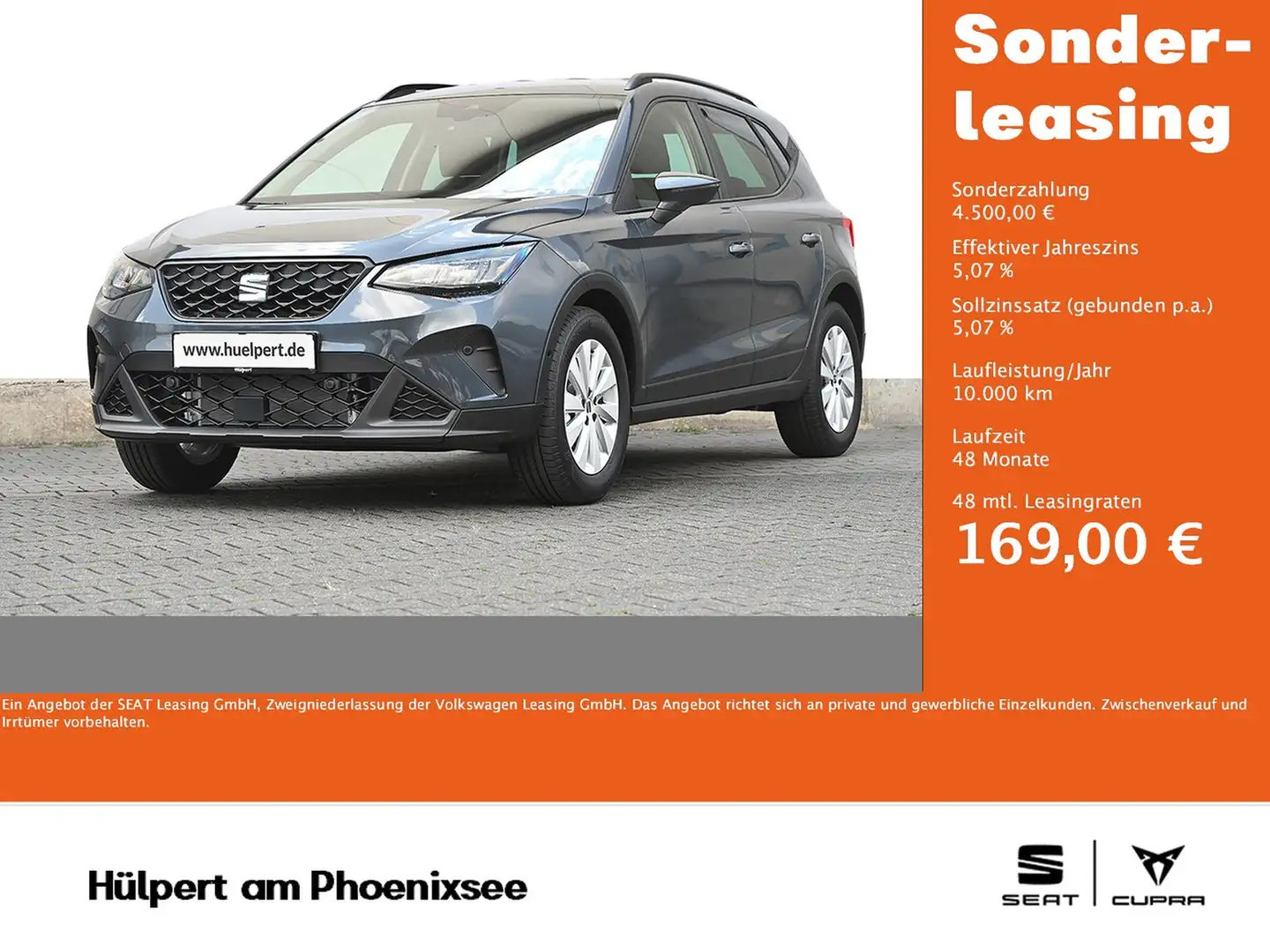 SEAT Arona 1.0 ROAD EDITION DSG AHK PDC RFK SHZ Gris - 1