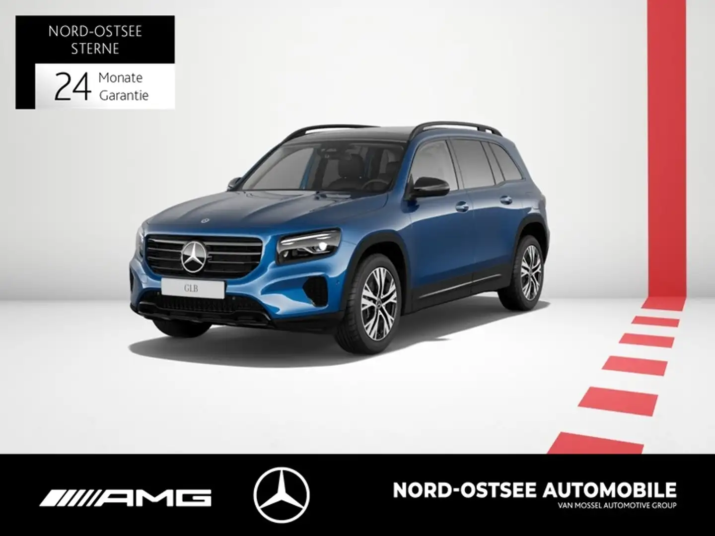 Mercedes-Benz GLB 200 d PROGRESSIVE ADV.+ PANO DISTRO STANDHZG Bleu - 1