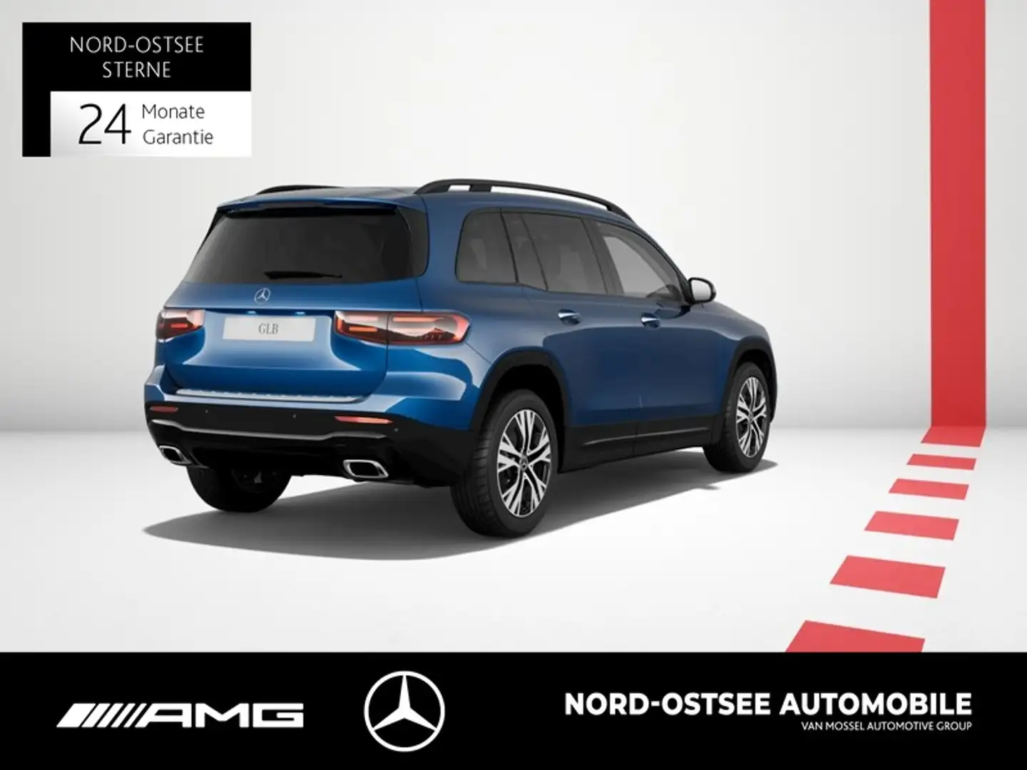 Mercedes-Benz GLB 200 d PROGRESSIVE ADV.+ PANO DISTRO STANDHZG Bleu - 2