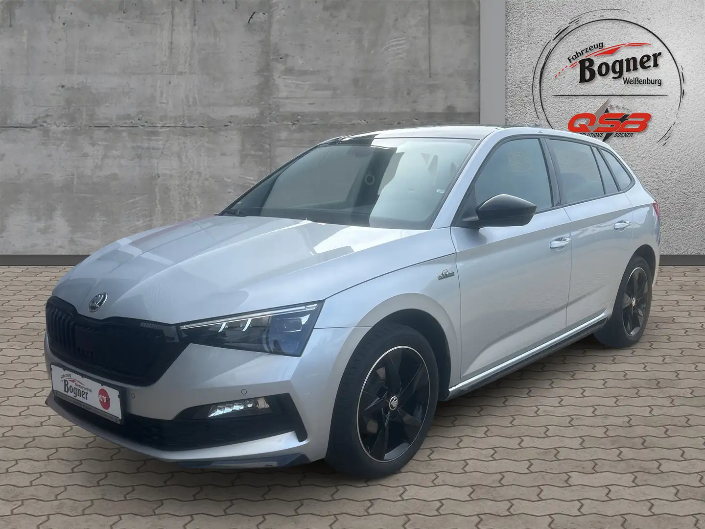 Skoda Scala Monte Carlo 1.0 TSI AHK beh. Sportlenkrad Zilver - 1
