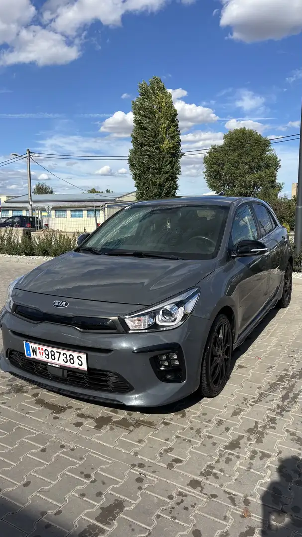 Kia Rio Rio 1,0 TGDI GPF GT Line GT Line mit Garantie Grau - 2