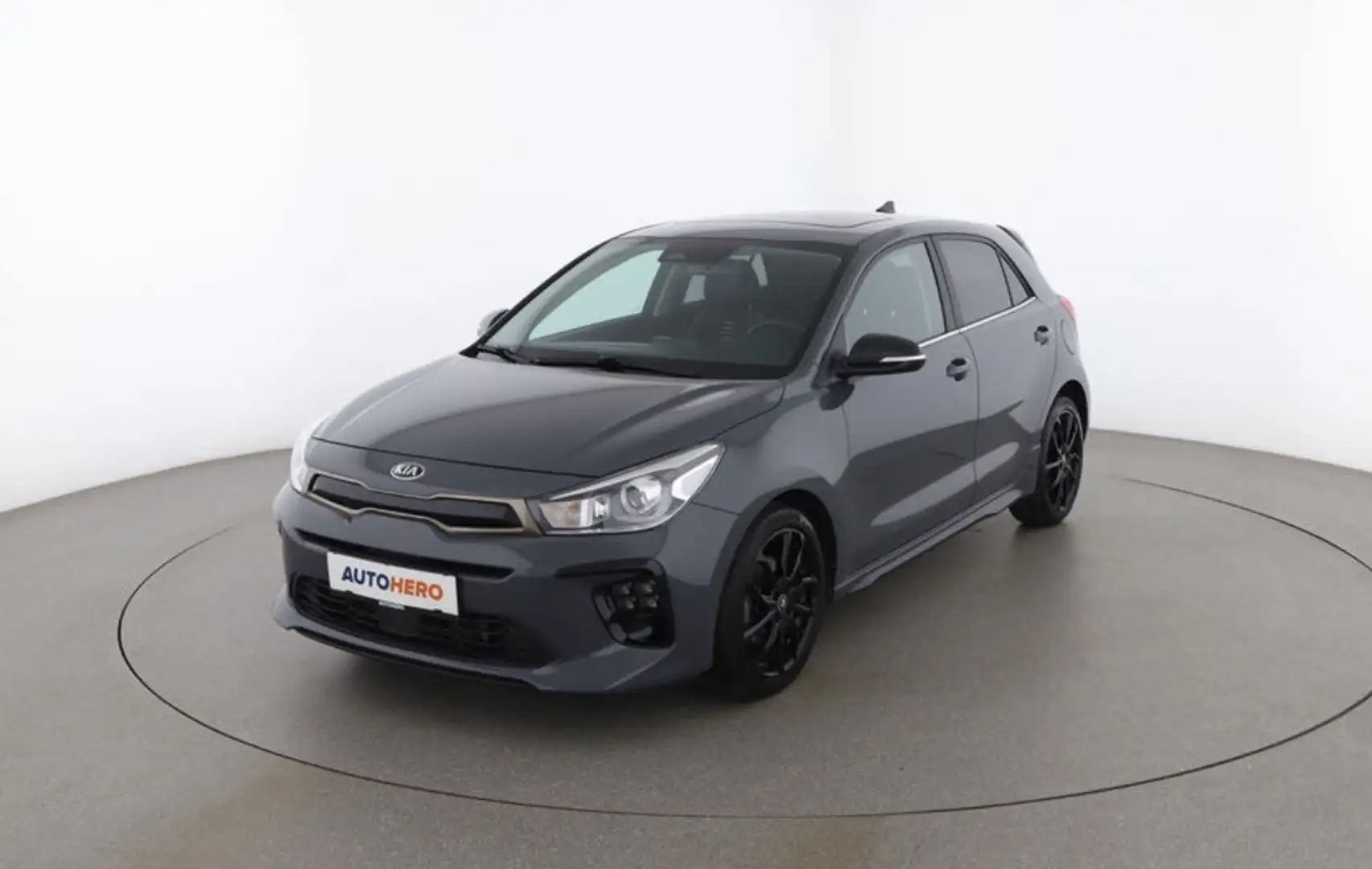 Kia Rio Rio 1,0 TGDI GPF GT Line GT Line mit Garantie Grau - 1