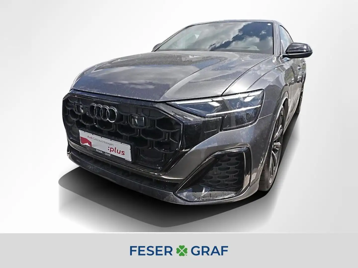 Audi Q8 50 TDI qu. 2x S line ACC AHK HuD Matrix Pano Grau - 1