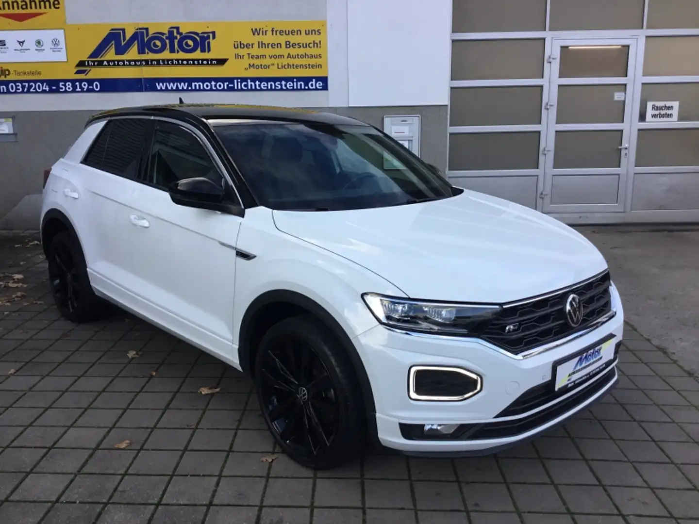 Volkswagen T-Roc Sport 4MO DSG 19"LM LED 2AC+ AHZV DCC L&S 4PDC Weiß - 1