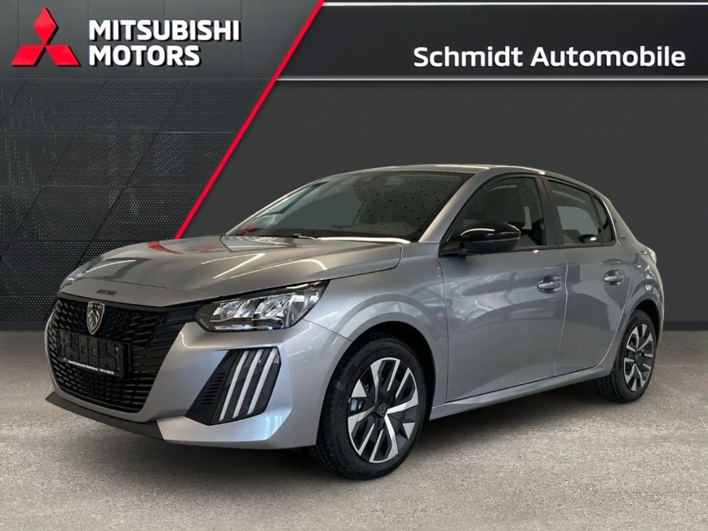 Peugeot 208 1.2 PureTech Active LED Klima Tempomat PDC Silber - 1