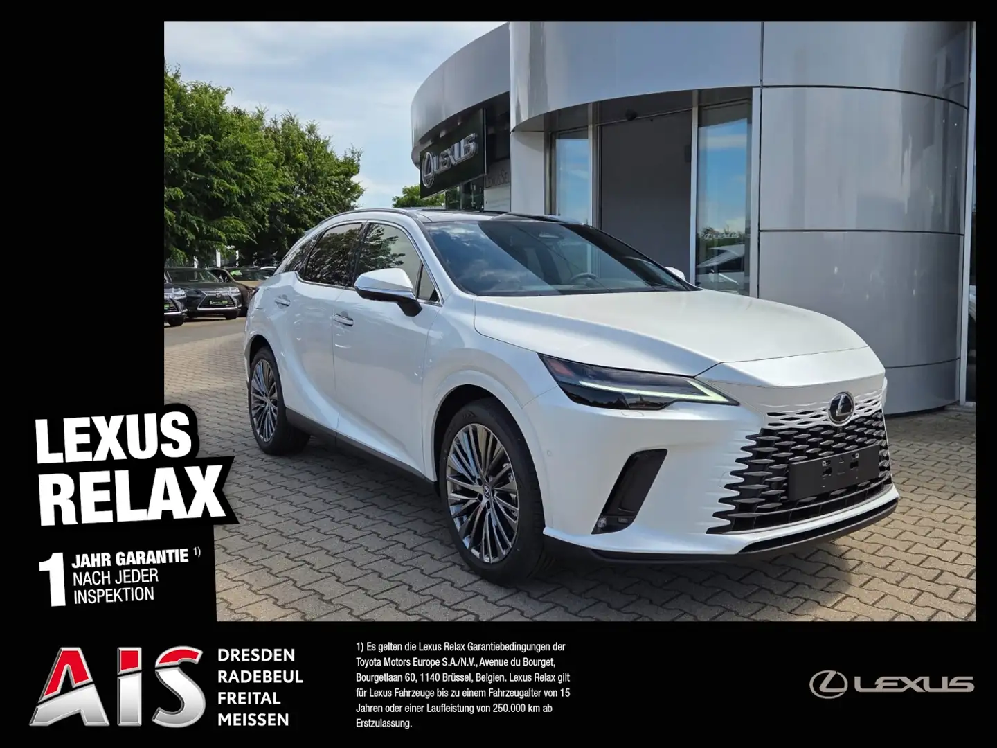 Lexus RX 450h RX 450 h+ E-Four Luxury Line Weiß - 1