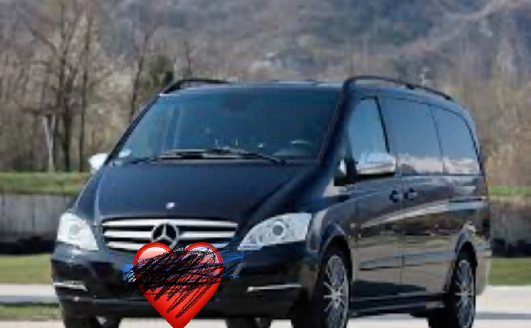 Mercedes-Benz Viano 2.2 cdi Ambiente 4matic 163cv auto Noir - 1