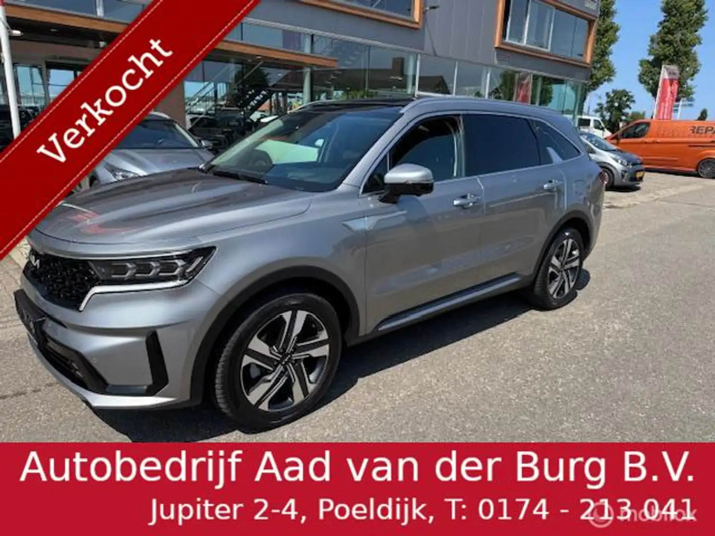 Kia Sorento 1.6T 267pk PHEV 4WD Automaat ExlusiveLine 7pers.Pa Gris - 1
