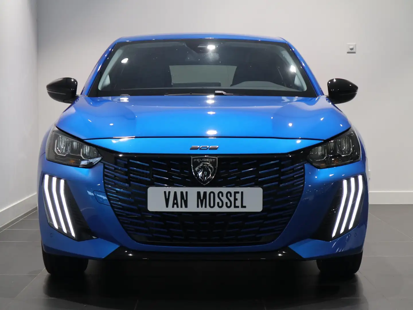 Peugeot e-208 Allure 51 kWh - STOELVERWARMING - NAVIGATIE - CAME Blauw - 2