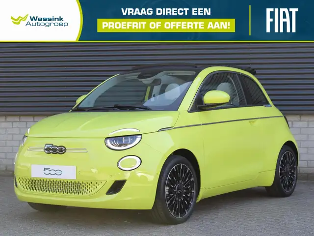 Fiat 500C La Prima Cabrio 42kWh I Navigatie I Adaptive Cruis