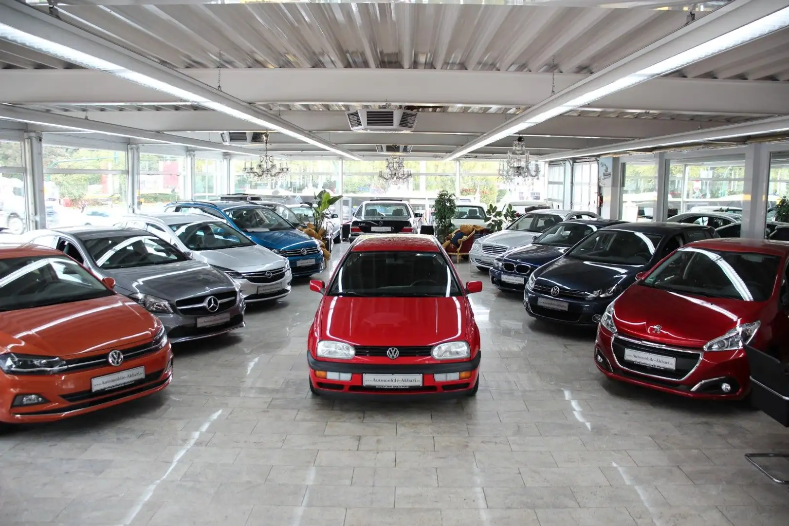 Volkswagen Golf 1.8 GL Automatik/Klima *H-Zulassung* Piros - 1