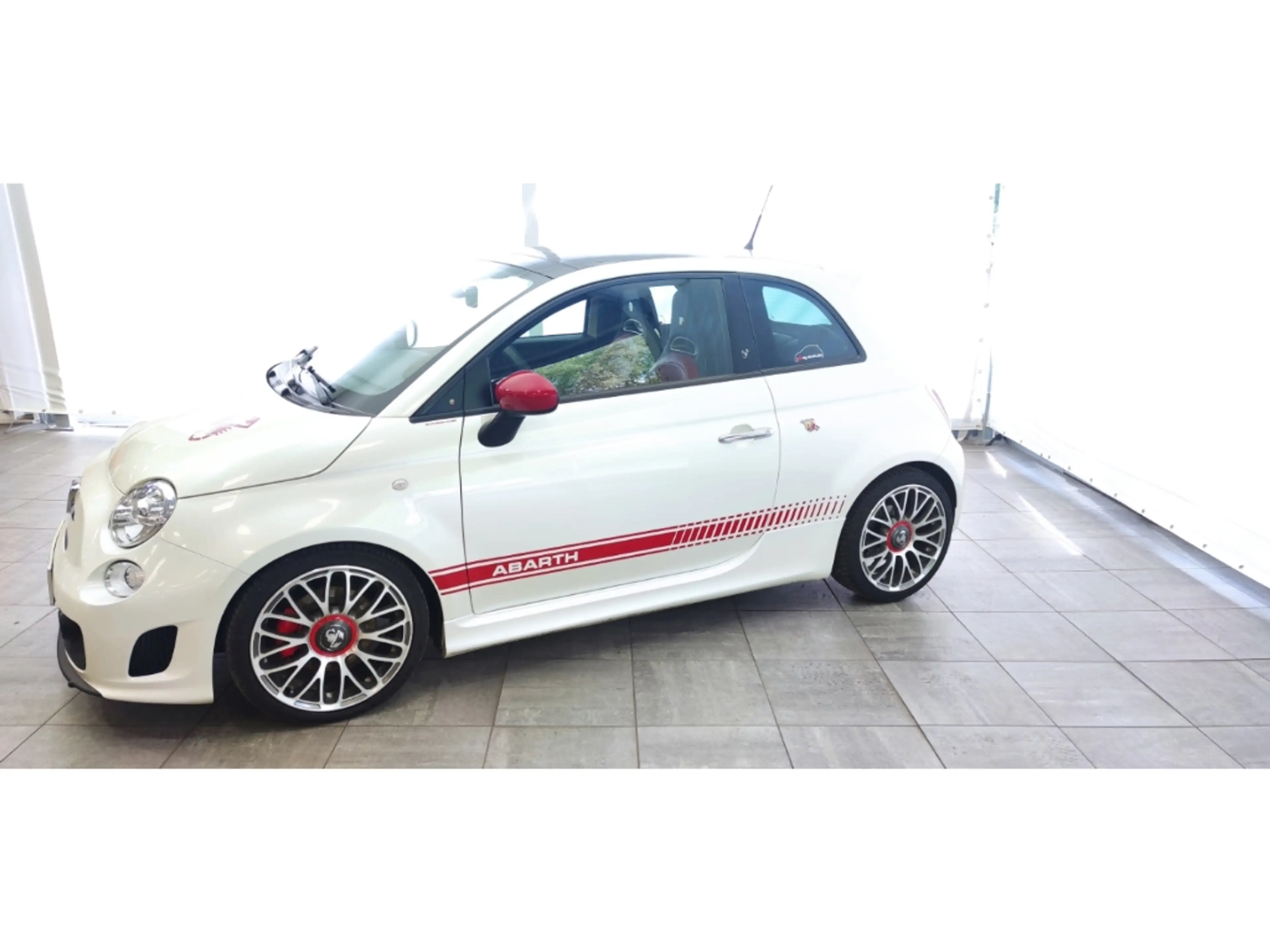 Abarth 500 Abarth Leder Navi Schiebedach  1.Hand Xenon Blueto — photo 15