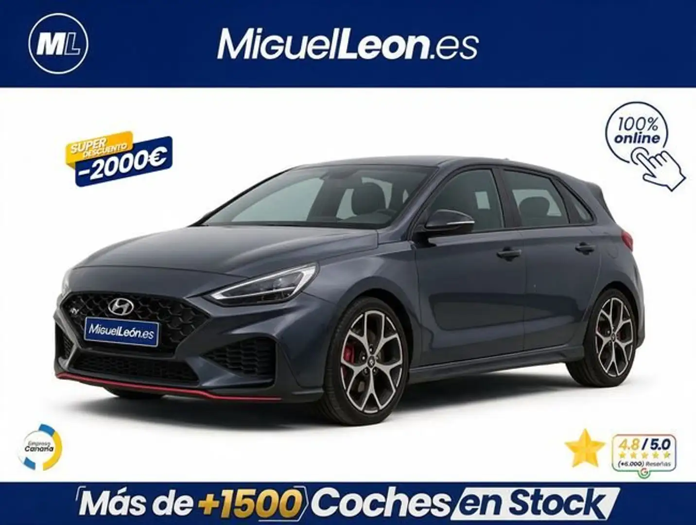 Hyundai i30 2.0 TGDI N 250 Azul - 1