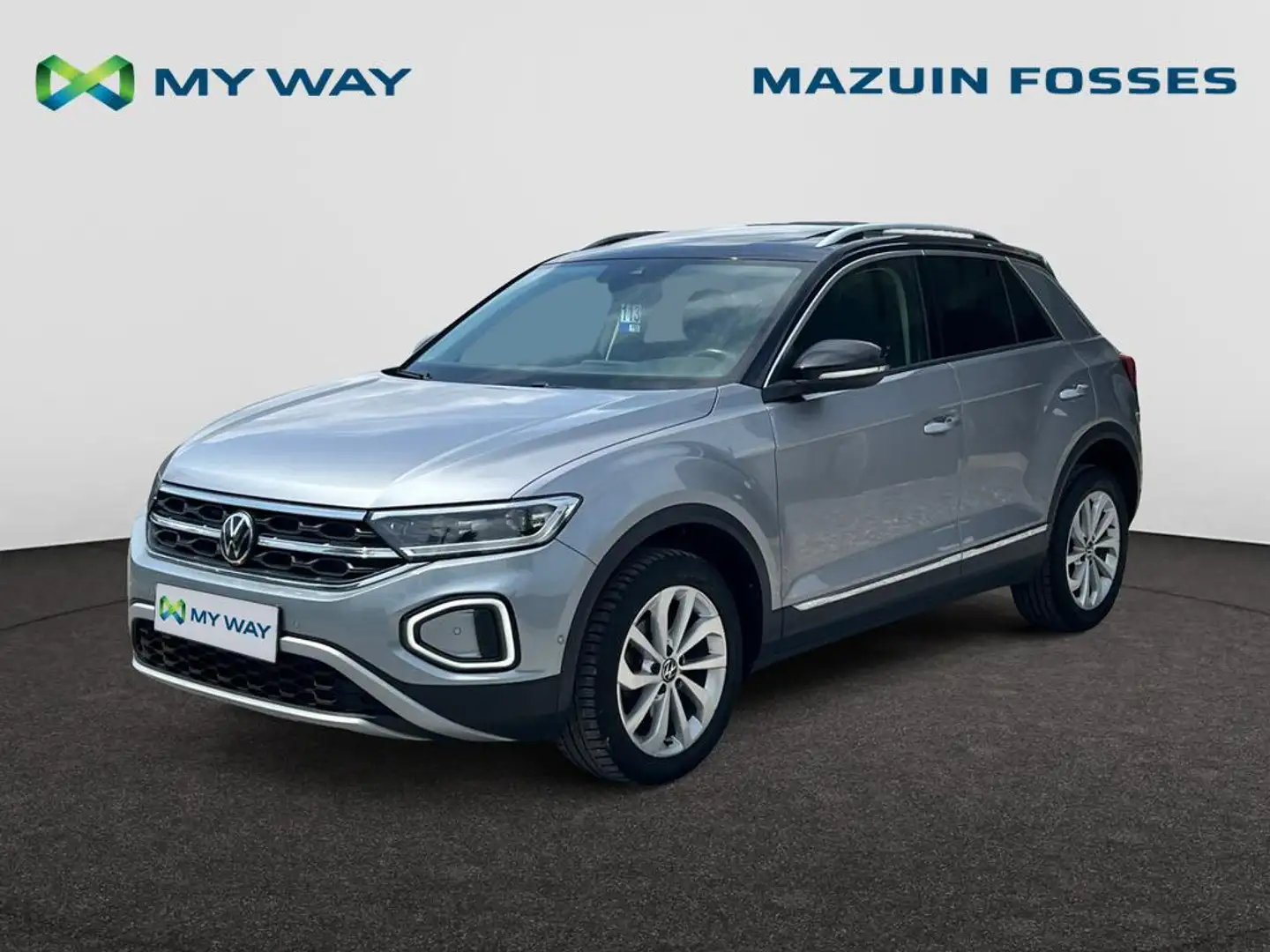 Volkswagen T-Roc T-Roc Style Business 1.5 TSI OPF 110 kW (150 ch) 7 Gris - 1