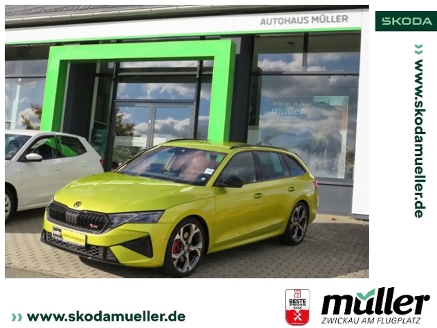 Skoda Octavia Combi RS 2.0 TSI 195 kW DSG AHK beh. FS Goud - 1