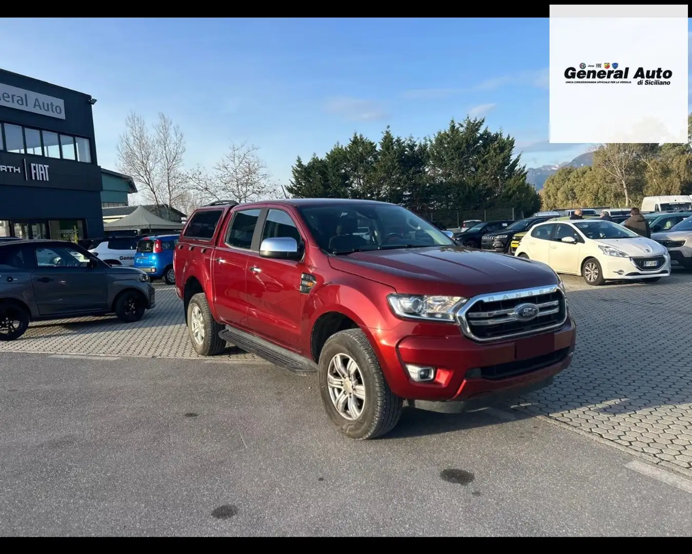 Ford Ranger VII 2.0 tdci double cab Limited 170cv Rouge - 1