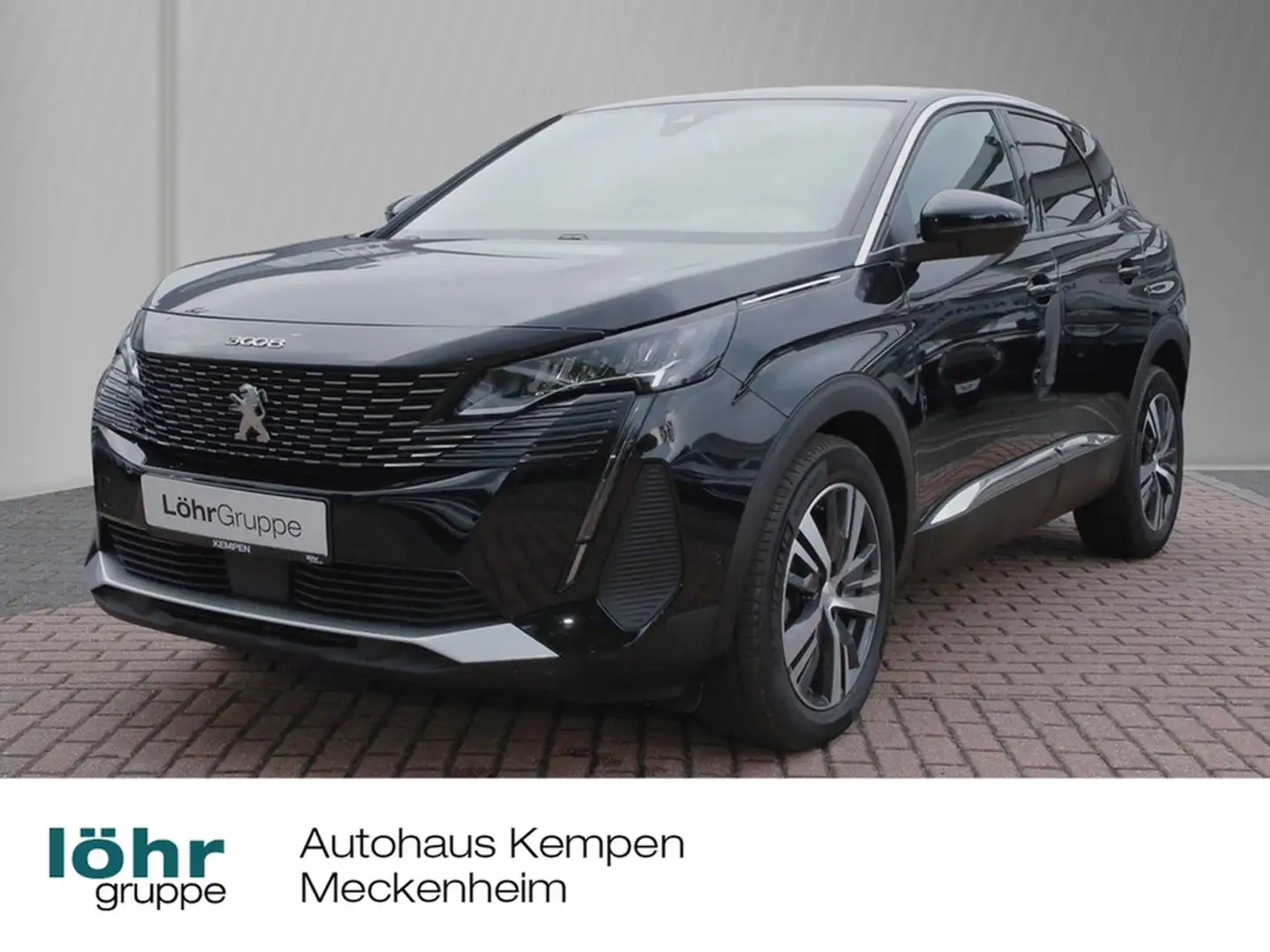 Peugeot 3008 1.2 Allure 18"|NAVI+VC|LED|ACC|RFK Schwarz - 1