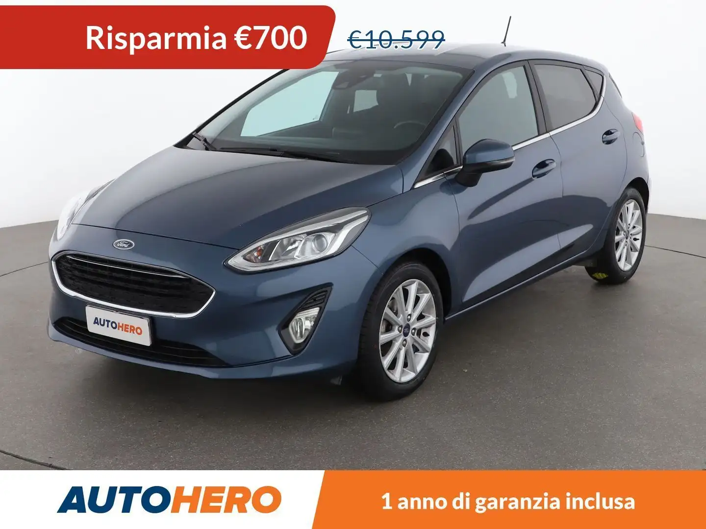 Ford Fiesta 1.5 TDCi Titanium Blu/Azzurro - 1
