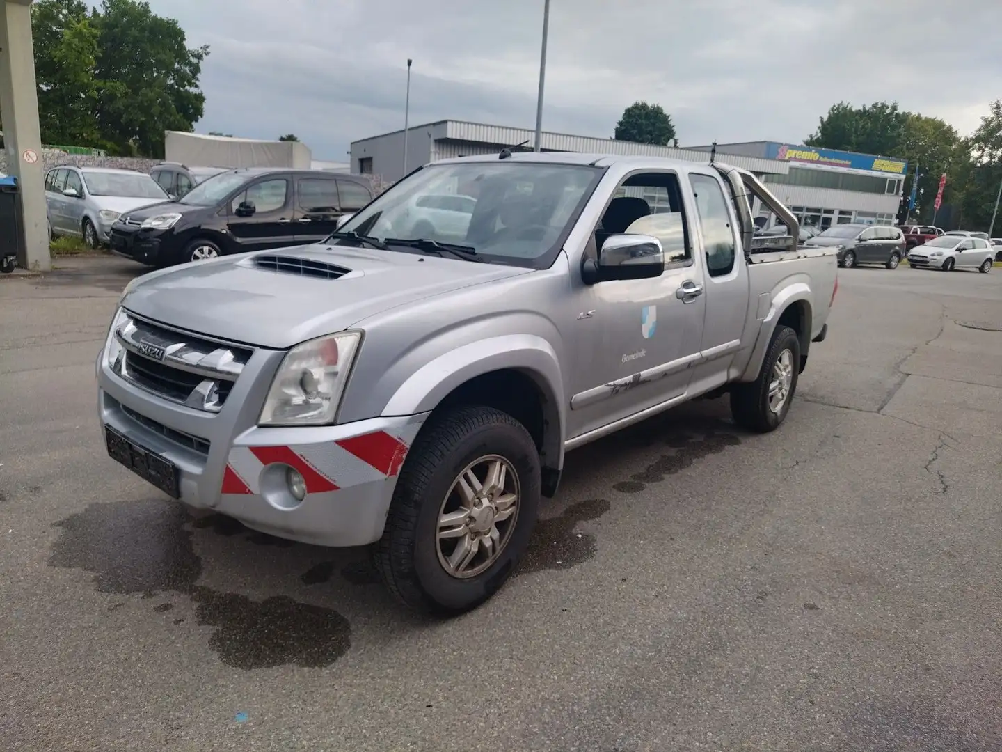 Isuzu D-Max Double Cab  4WD*KLIMA*AHK*ALU*ALWETTEREI. Silber - 1