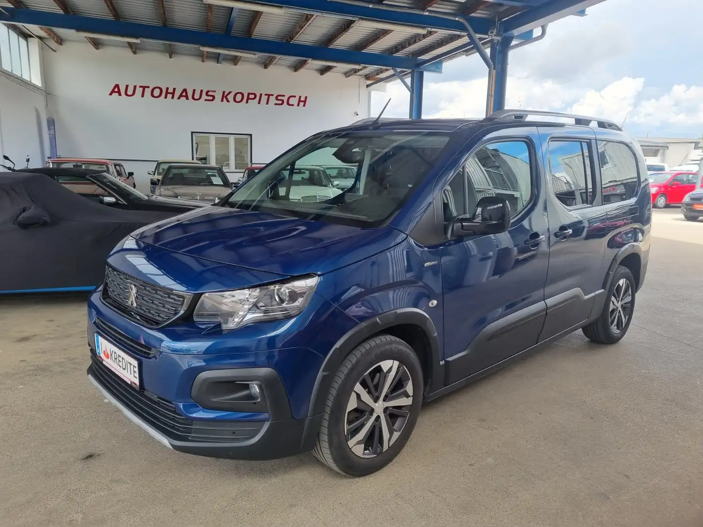 Peugeot Rifter 1,5 HDI 130 GT Line Lang - Topzustand! Blau - 1