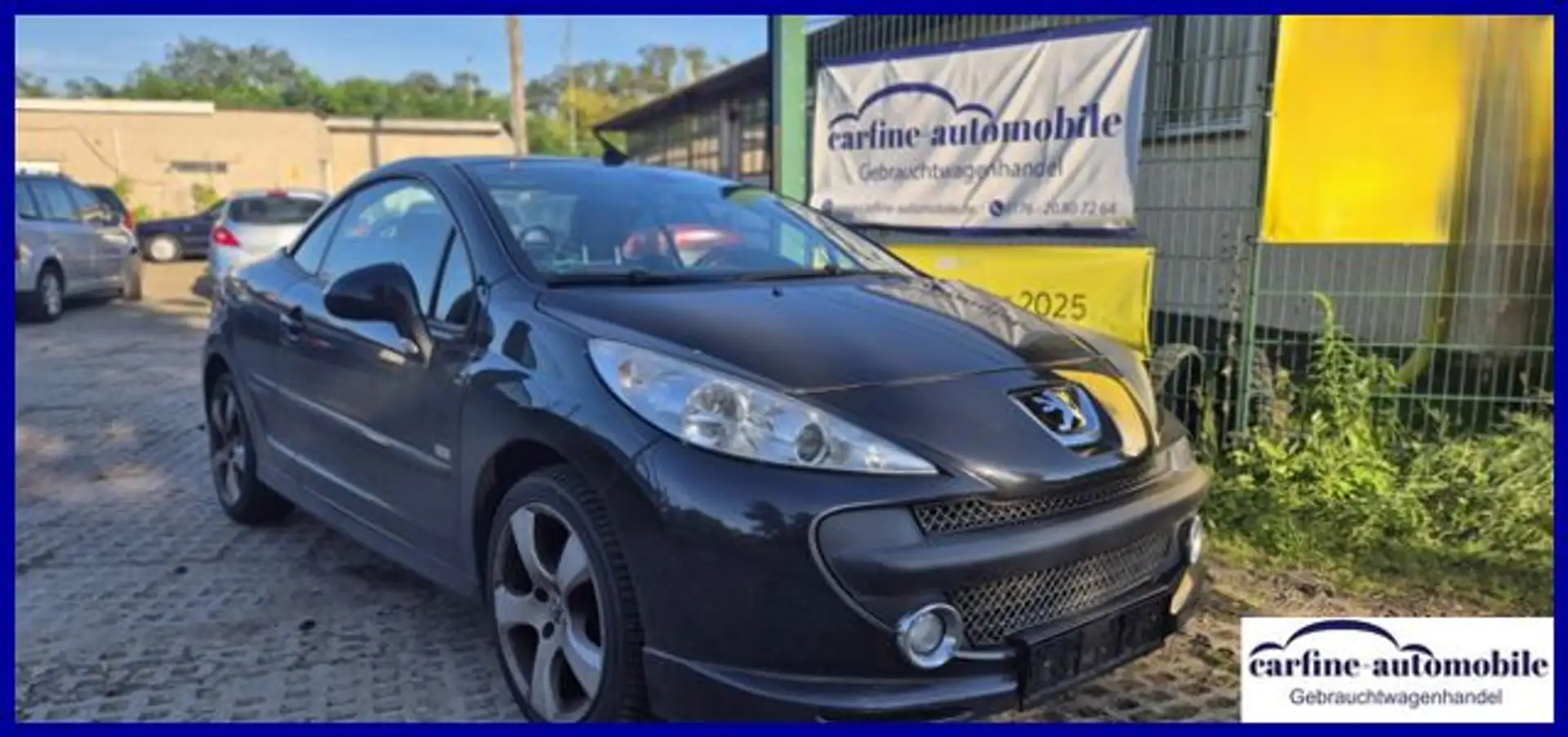 Peugeot 207 CC Sport Leder 150PS Keine HU Schwarz - 2
