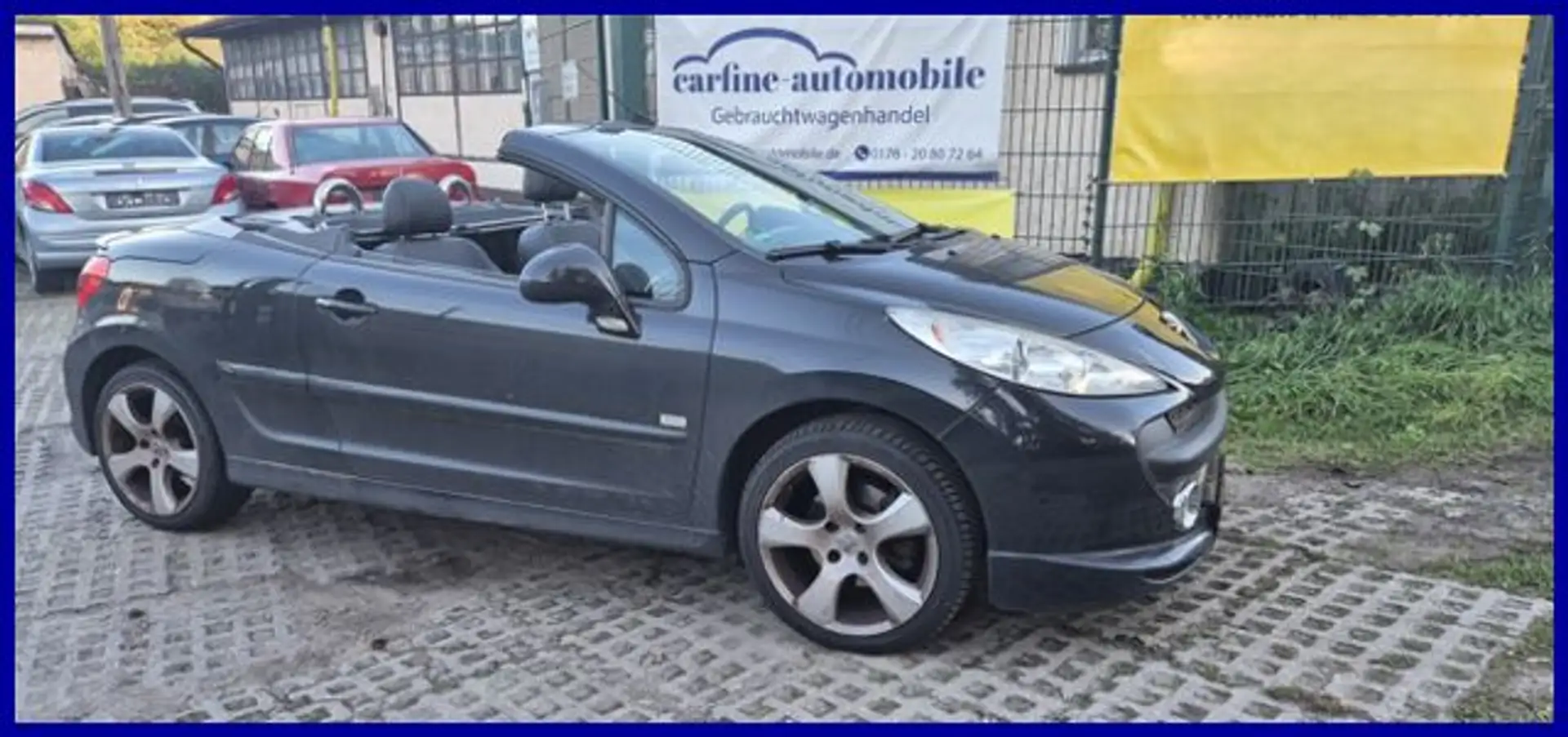 Peugeot 207 CC Sport Leder 150PS Keine HU Nero - 1