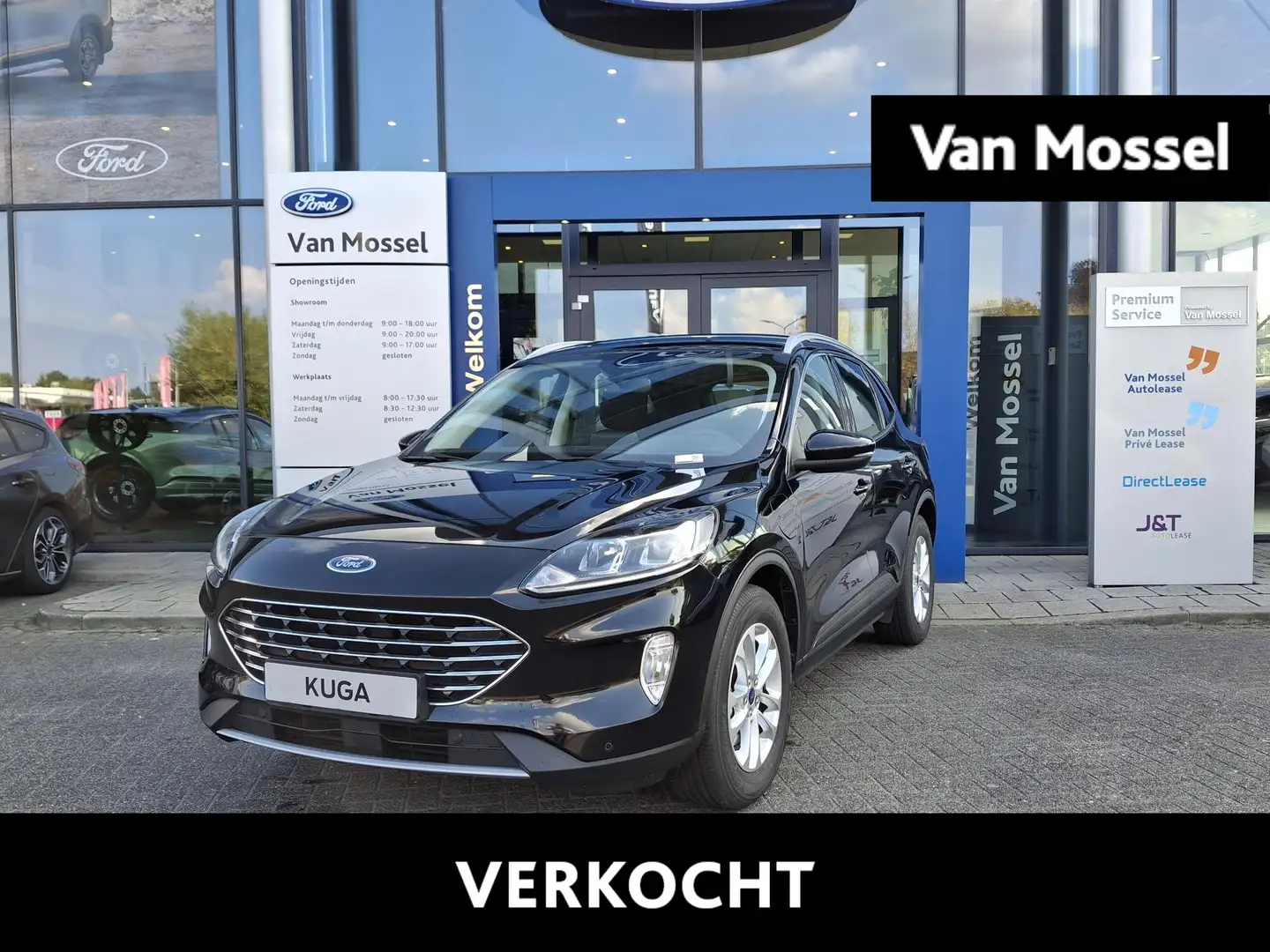 Ford Kuga 2.5 PHEV Titanium | Cruise Control | Camera | Navi Zwart - 1