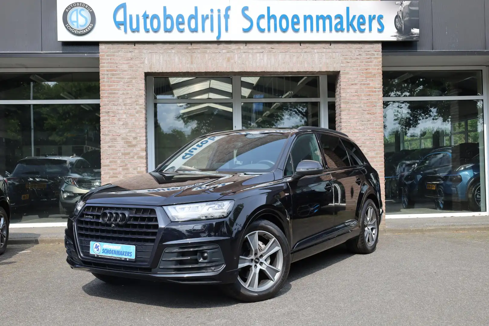 Audi Q7 50 TDI quattro Pro Line S AIR-SUSPENSION PANO STOE Zwart - 1