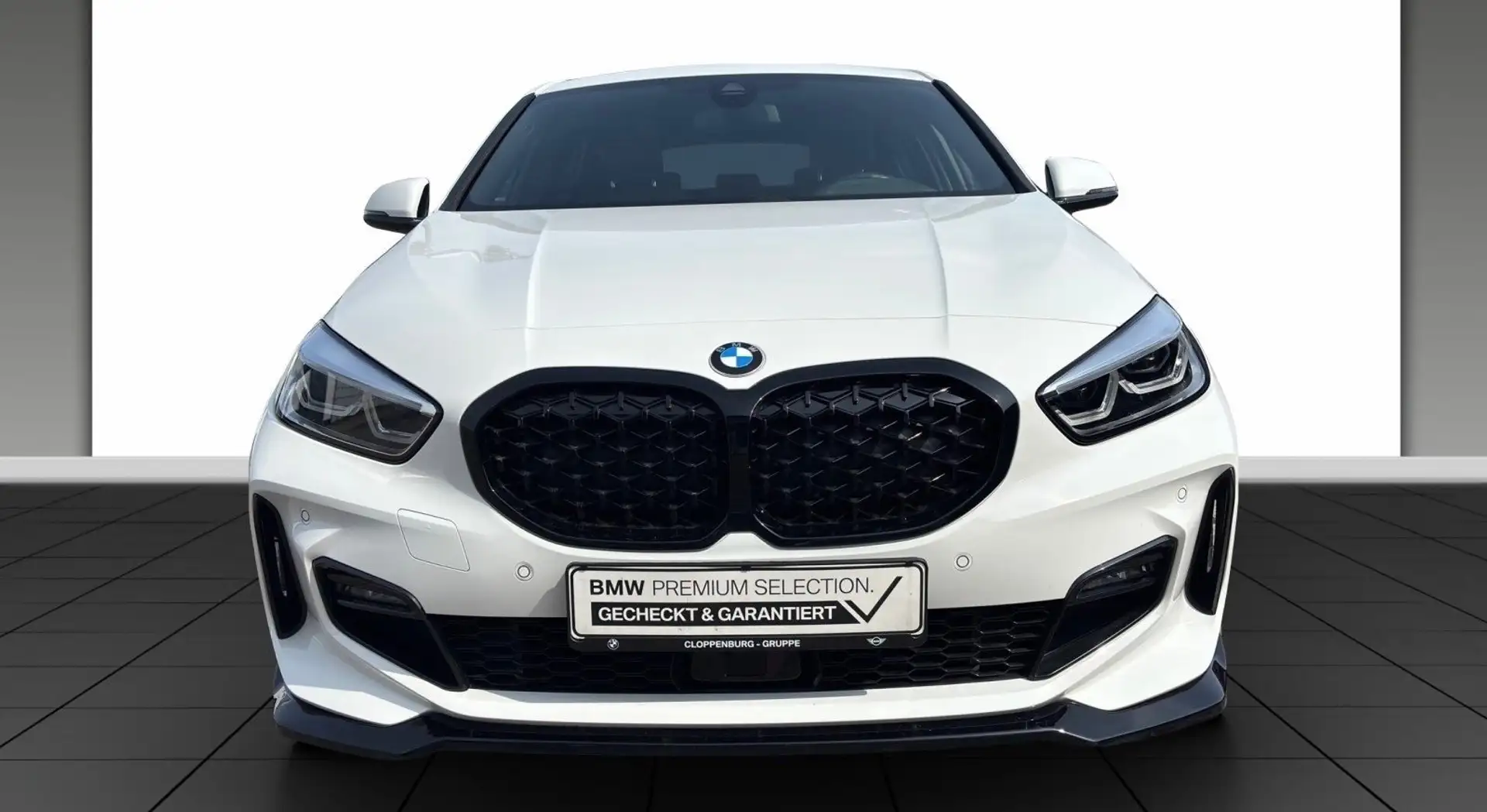 BMW 120 120d xdrive tetto Msport  auto Bianco - 2
