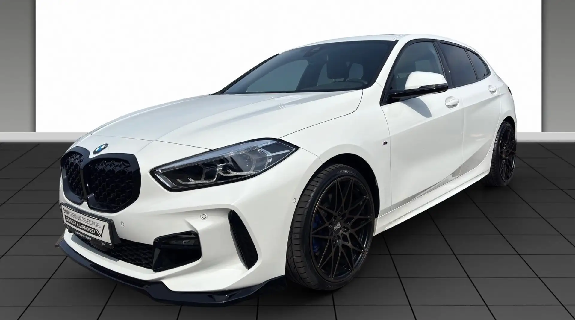 BMW 120 120d xdrive tetto Msport  auto Bianco - 1