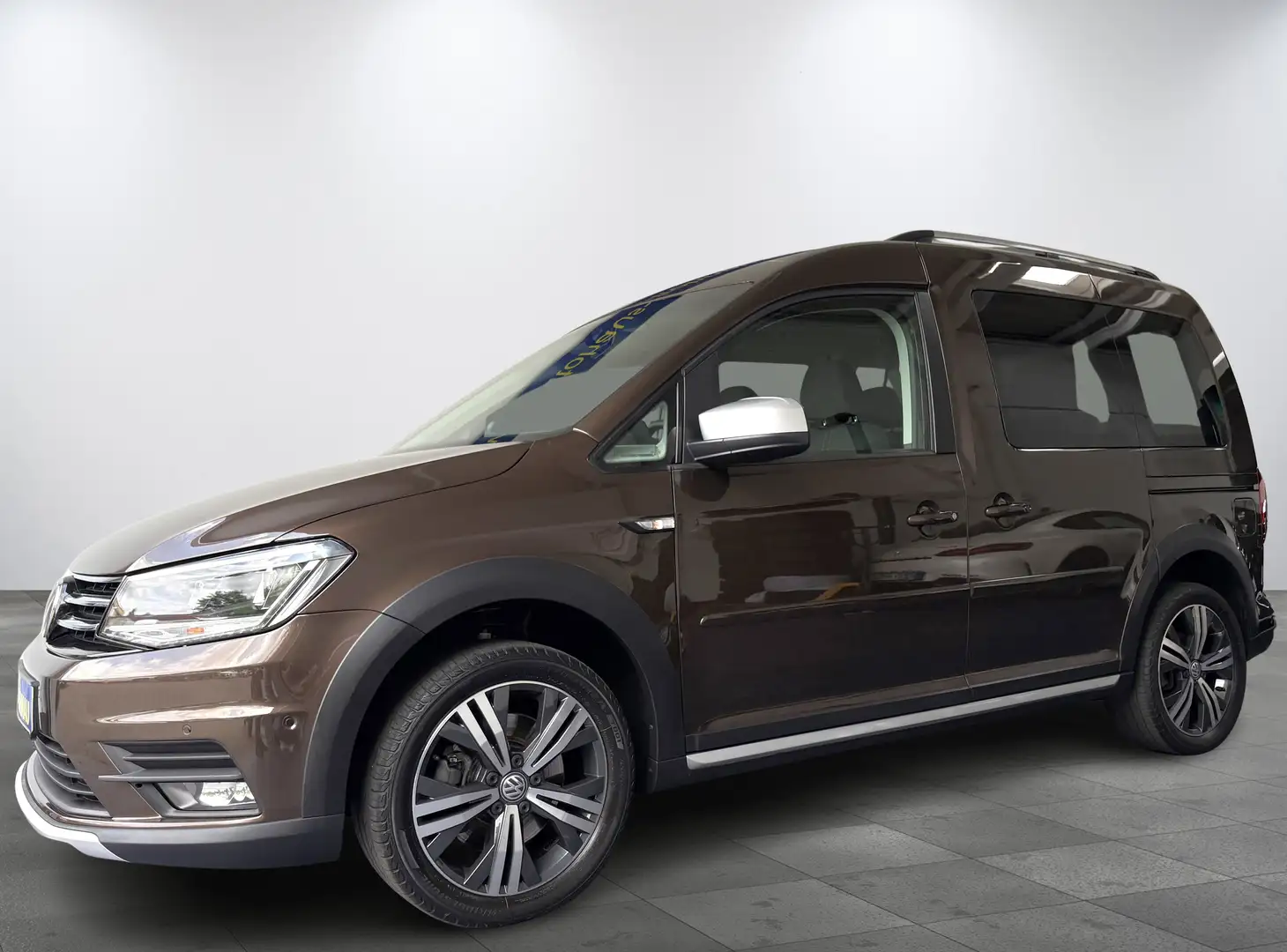 Volkswagen Caddy Alltrack BMT Standheizung Kamera Tempomat AHK Marrón - 1