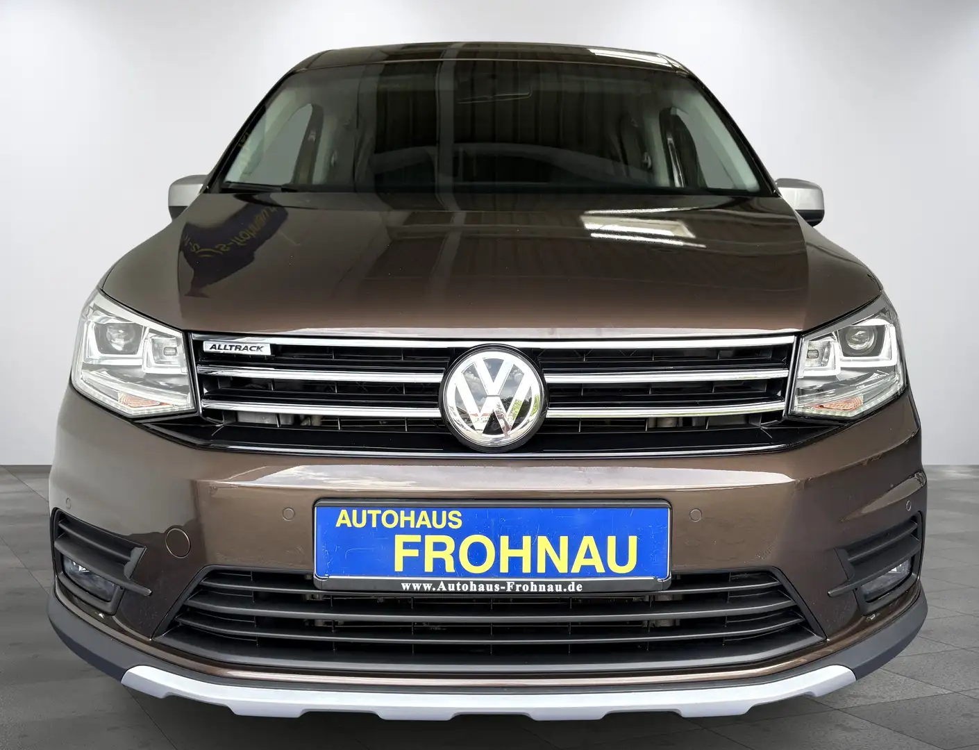 Volkswagen Caddy Alltrack BMT Standheizung Kamera Tempomat AHK Коричневий - 2