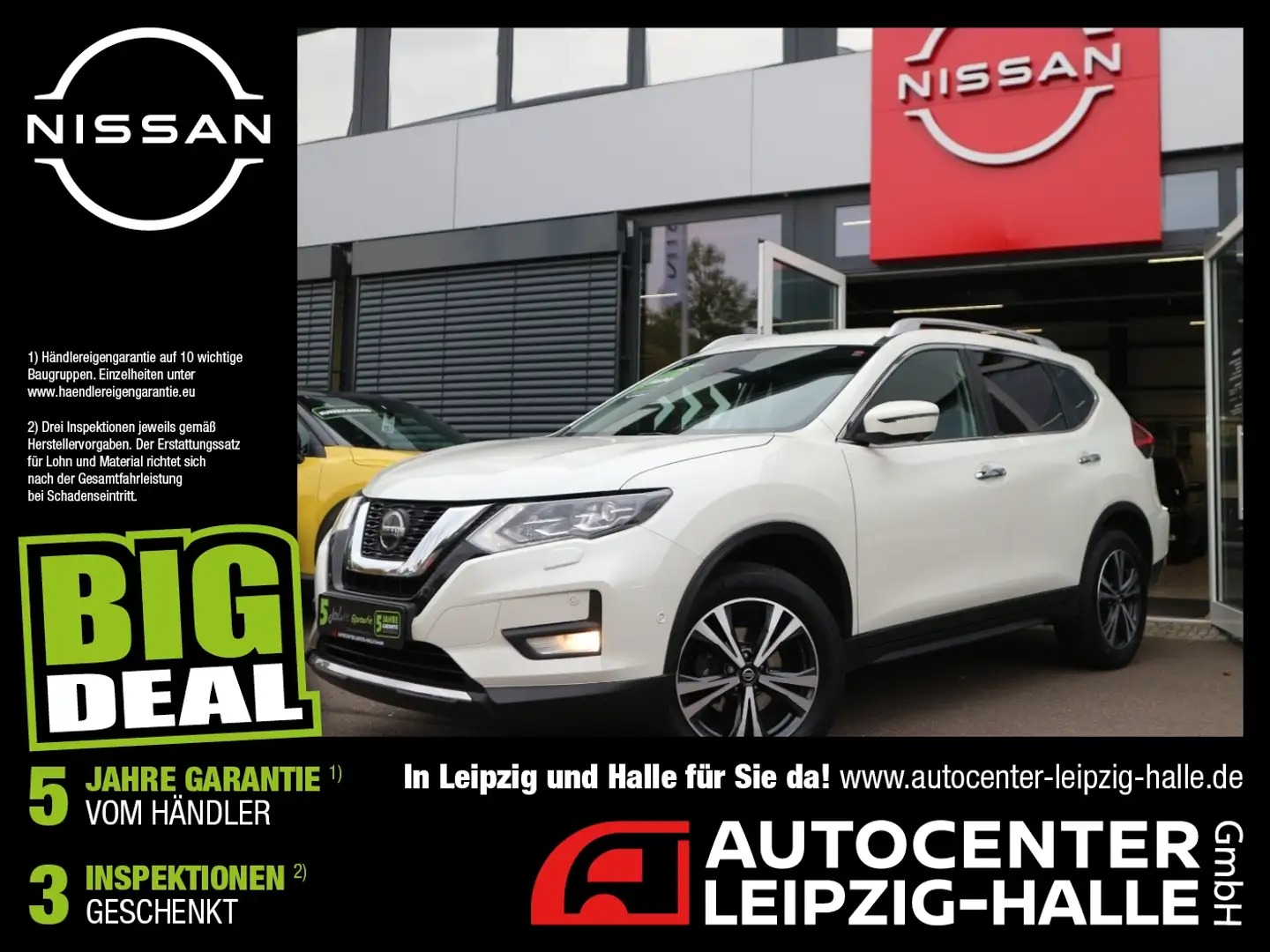 Nissan X-Trail 1.3 DIG-T DCT N-Connecta LED+Navi+SHZ Weiß - 1