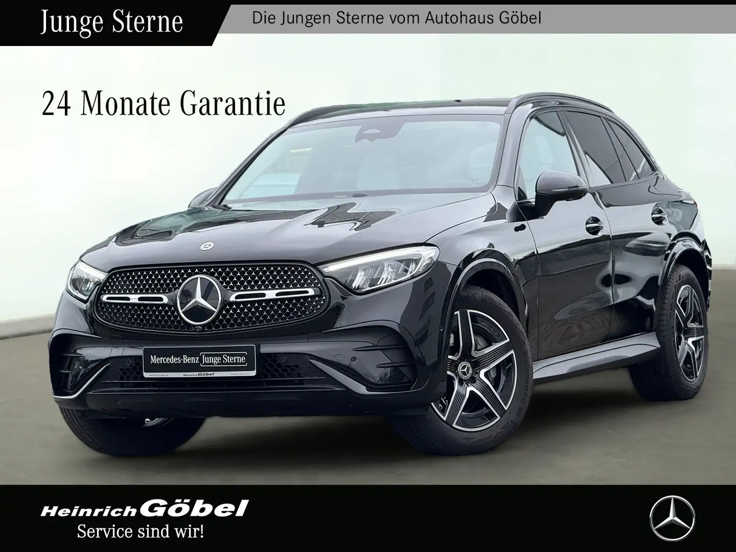 Mercedes-Benz GLC 220 d AMG*AHK*LED*360°*MEMORY*TOTWINKEL* Schwarz - 1