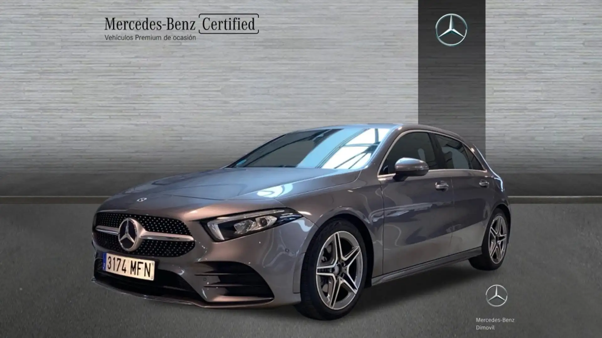 Mercedes-Benz A 200 D COMPACTO Gris - 1