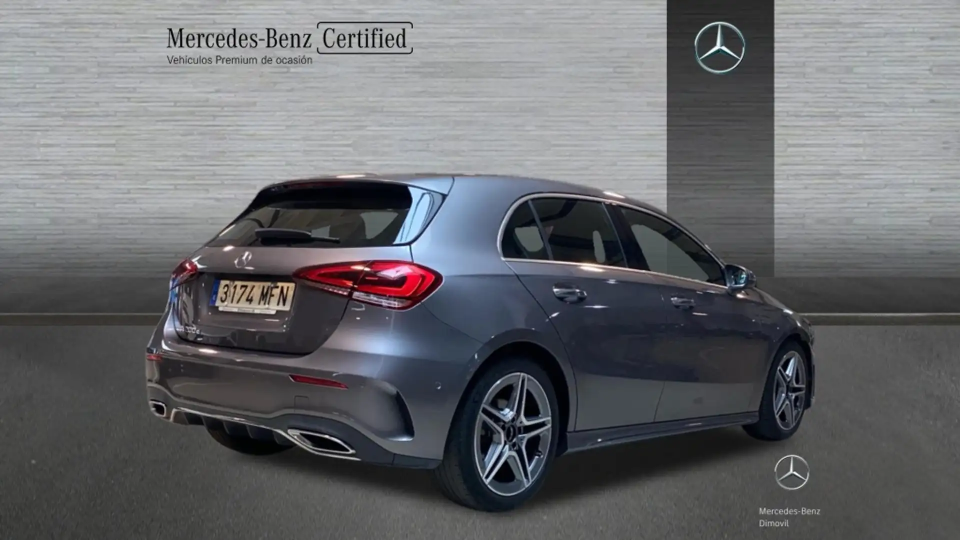 Mercedes-Benz A 200 D COMPACTO Gris - 2