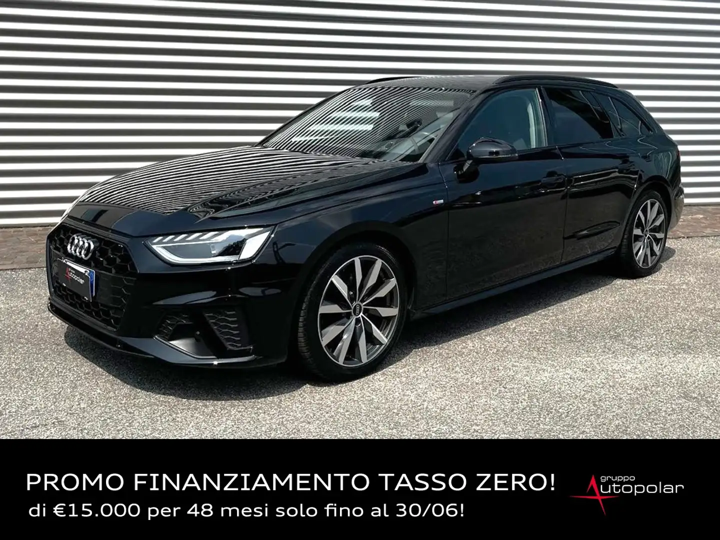 Audi A4 AVANT 35 TDI MHEV S-TRONIC S LINE EDITION Schwarz - 1
