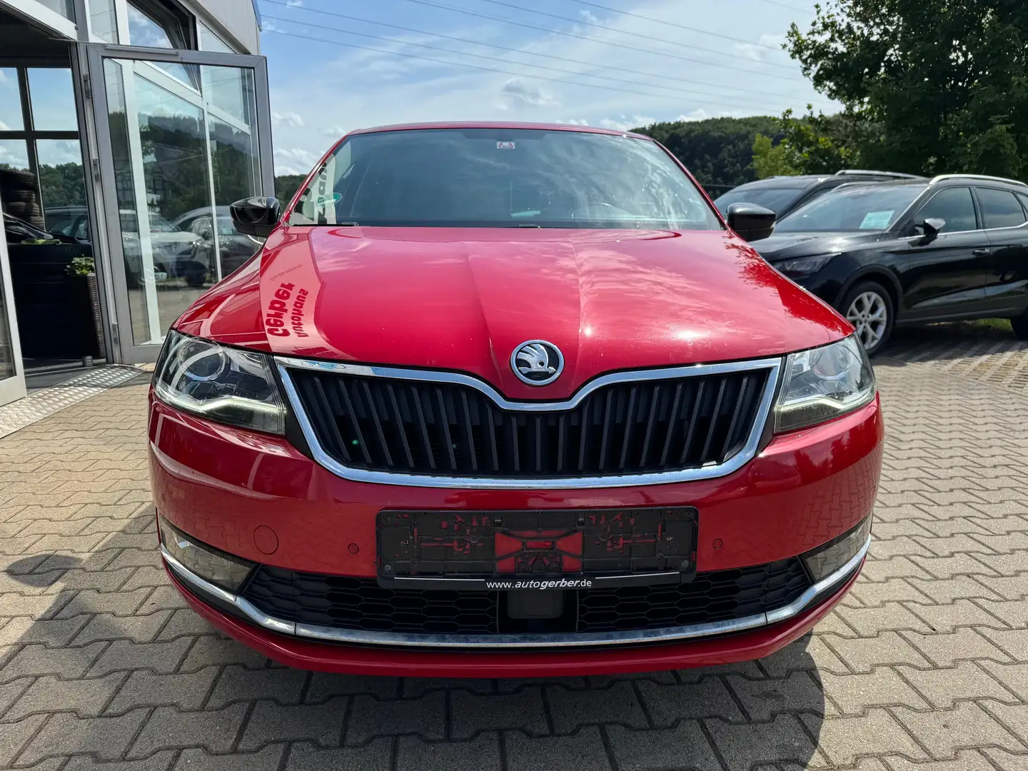 Skoda Rapid/Spaceback Rapid Spaceback 1.0 TSI Style Xenon Kamera SHZ MFL Rot - 2