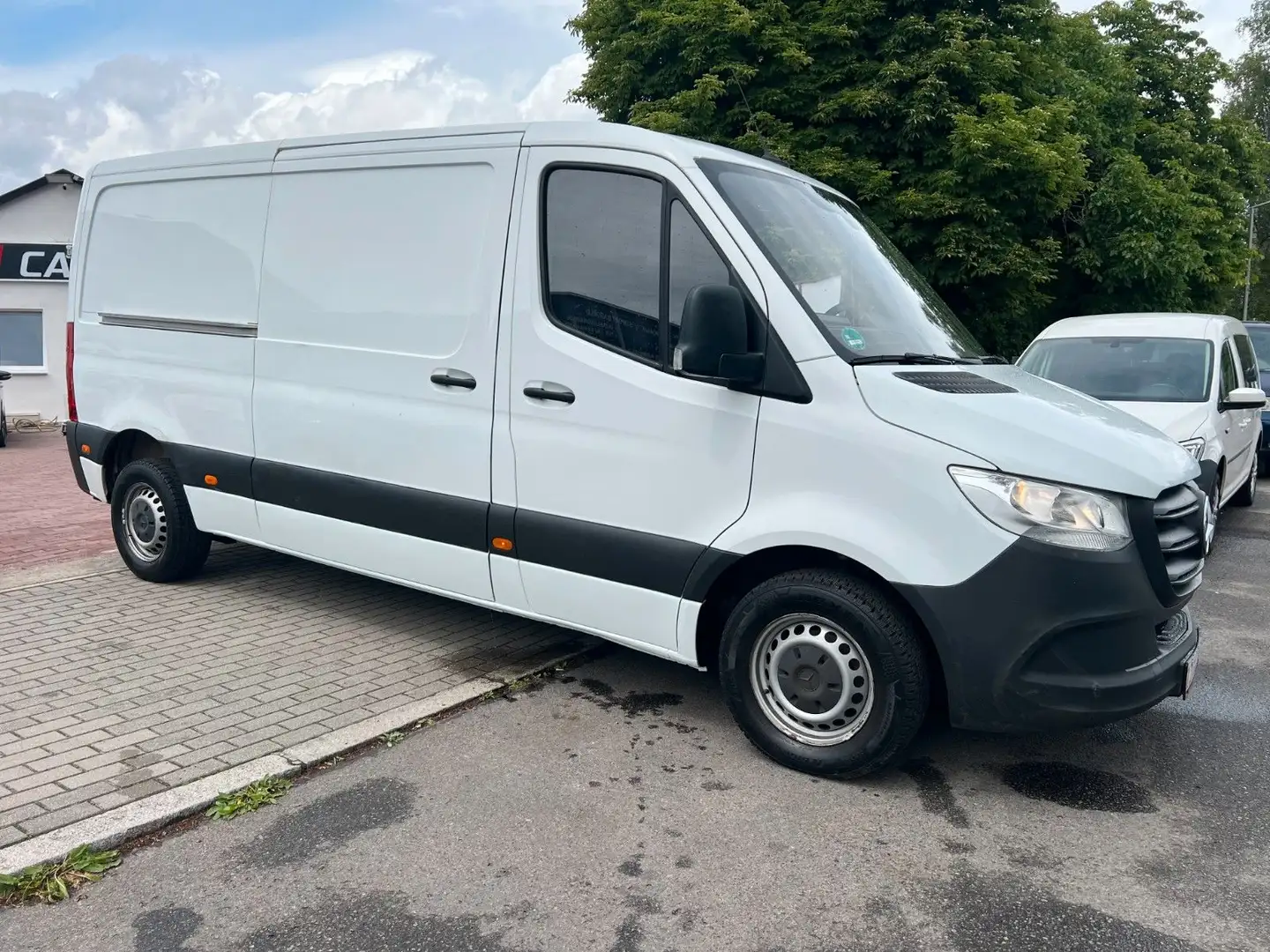Mercedes-Benz Sprinter III Kasten FWD 211/214 CDI*NAVI*KLIMA* Blanc - 1