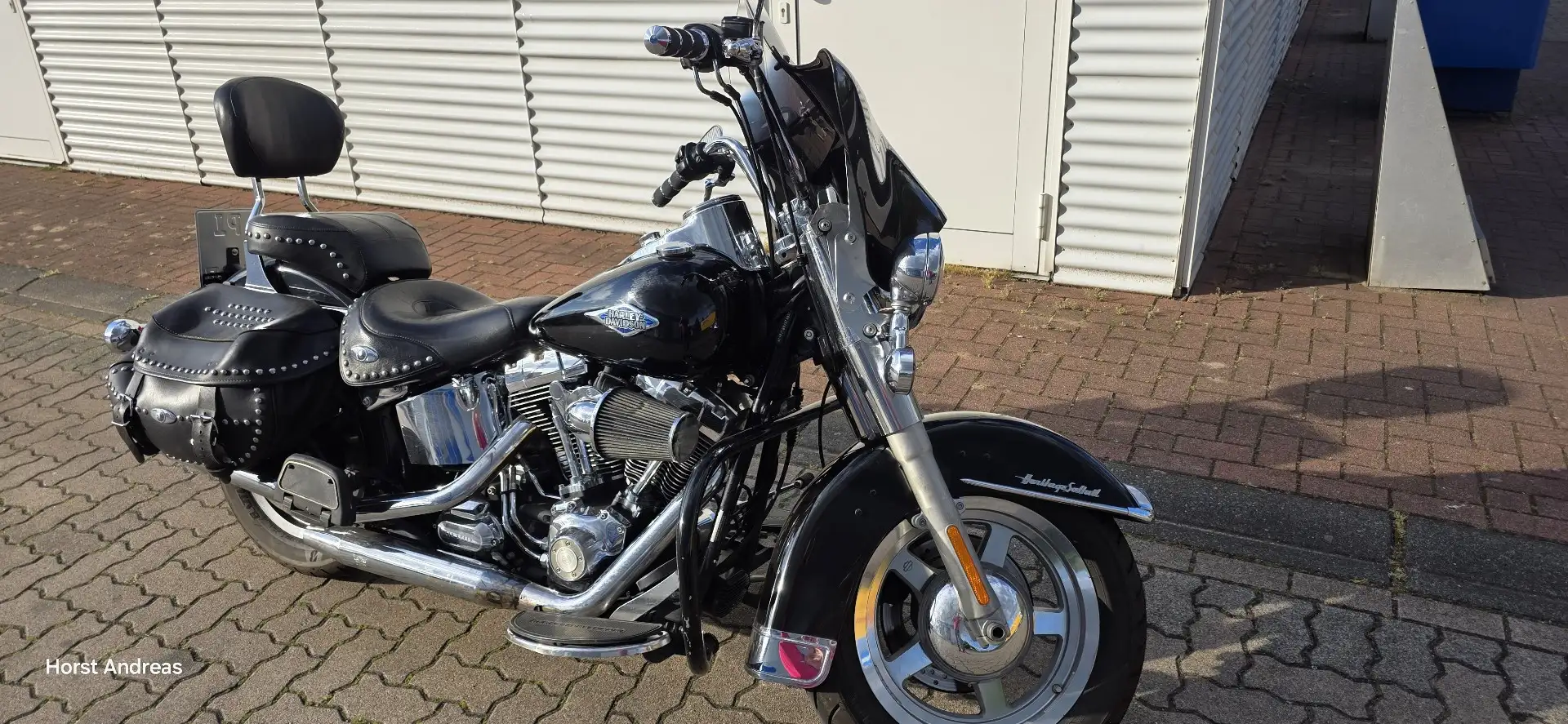 Harley-Davidson Heritage Softail Чорний - 1