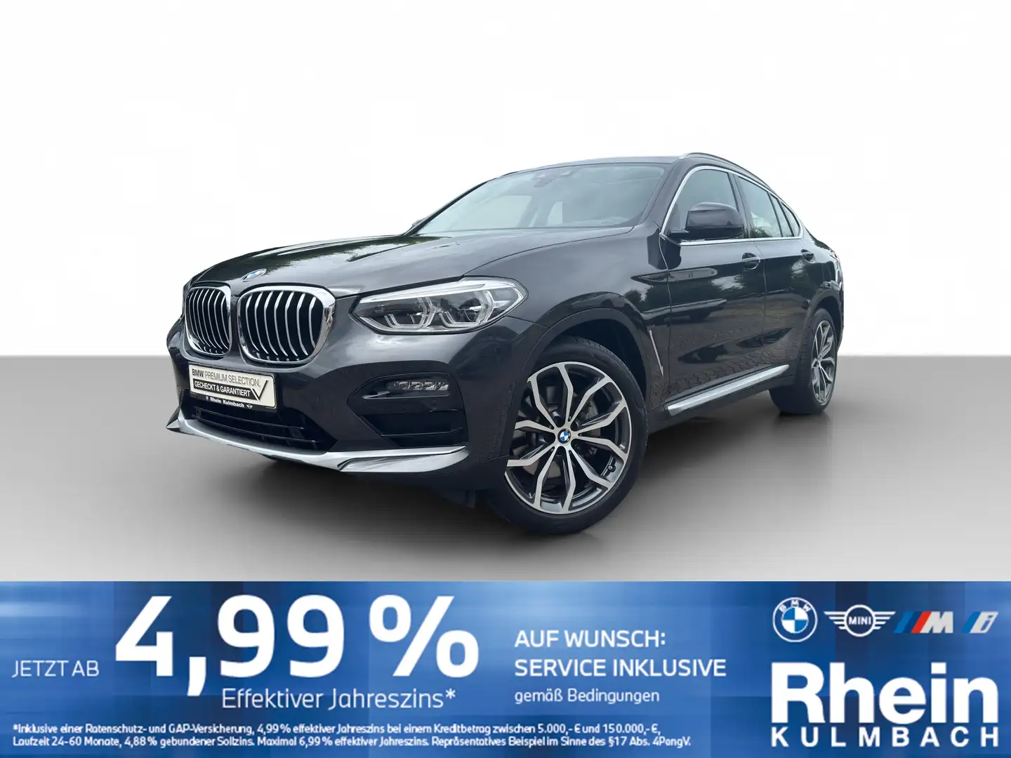 BMW X4 xDrive30i xLine AdapLED HUD AHK GSD Standheiz Adap Grau - 1