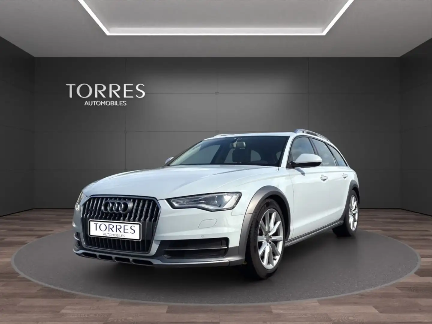 Audi A6 allroad 3.0 V6 TDI 272 ch AVUS Quattro S Tronic Blanc - 2