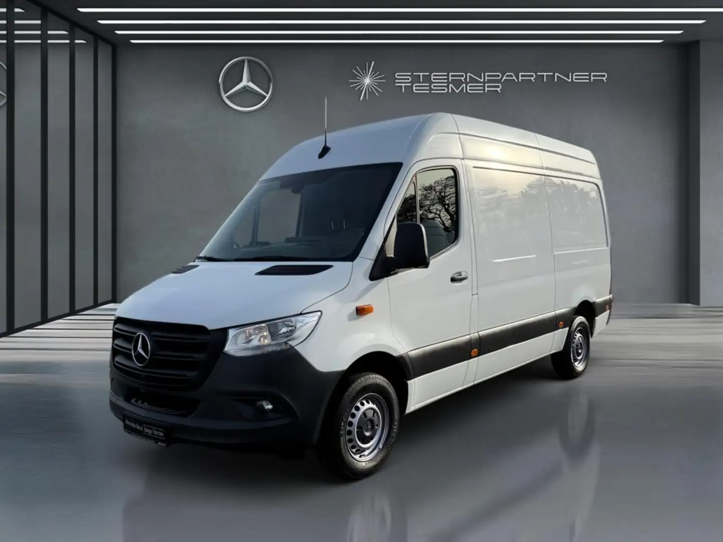 Mercedes-Benz Sprinter 317 CDI Kasten L2H2 9G Klima+Kam.+Navi Blanc - 1
