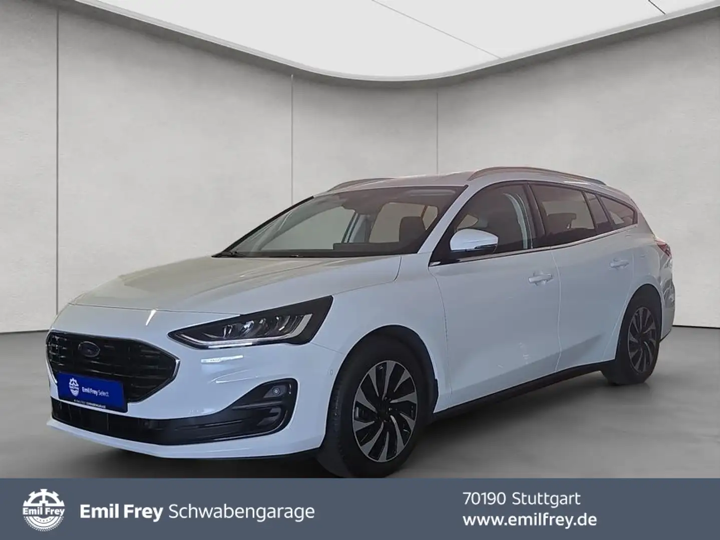 Ford Focus Turnier 1.5 EcoBlue Aut. TITANIUM EDITION Weiß - 1