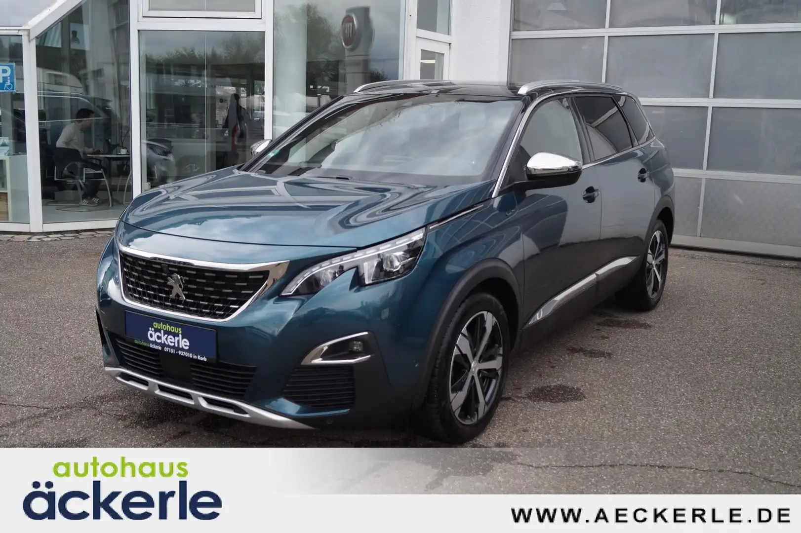Peugeot 5008 GT Voll | Pano | Leder | Allwetter Vert - 1