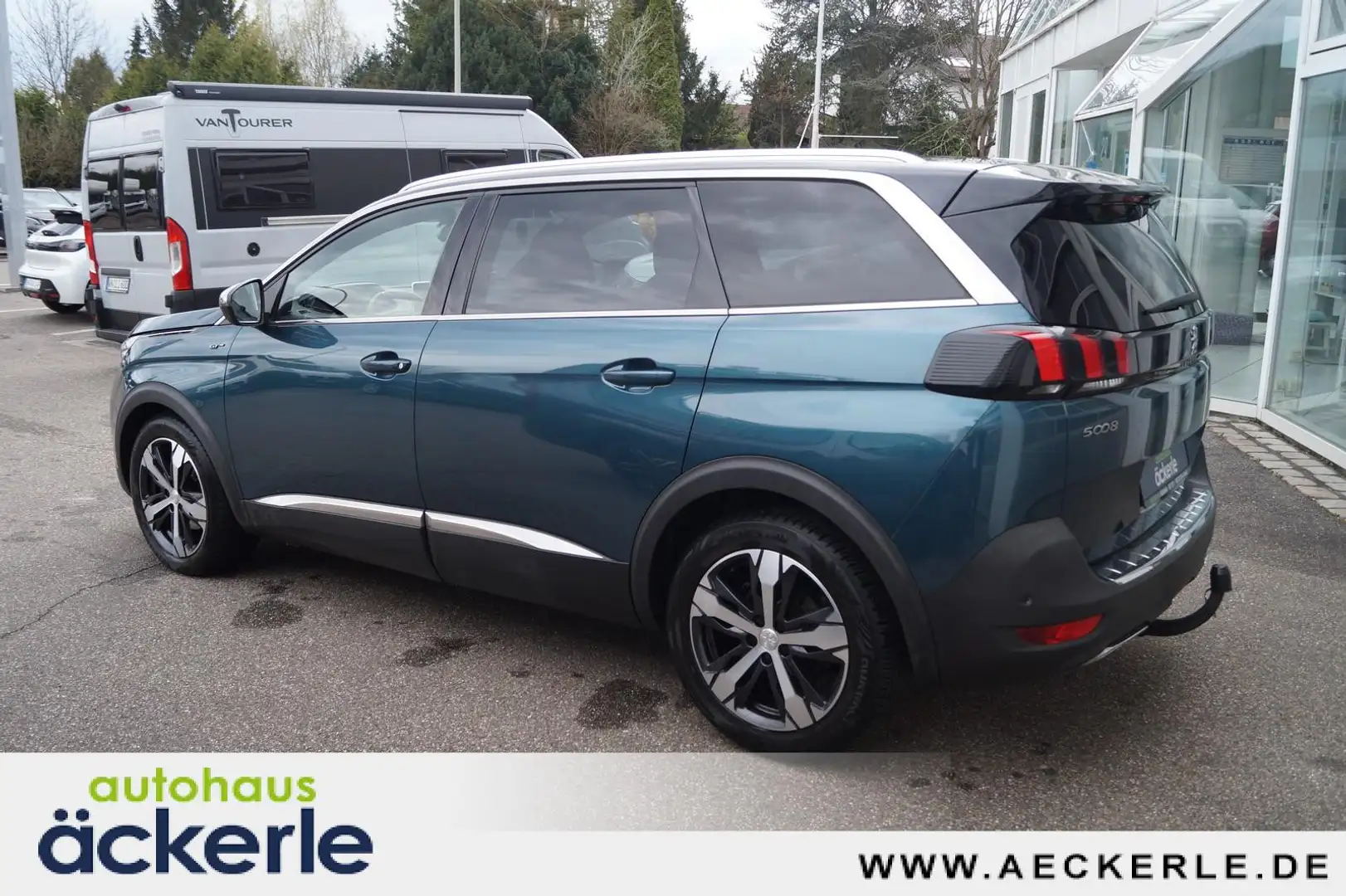 Peugeot 5008 GT Voll | Pano | Leder | Allwetter Vert - 2