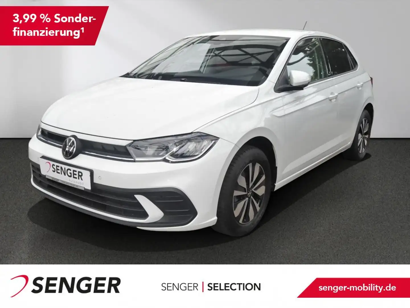 Volkswagen Polo 1.0 TSI Move Navi PDC LED Sitzheizung Weiß - 1